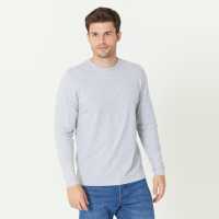 L Sleeve Rf T-Shirt Grey Marl Мъжки ризи