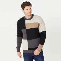 Asymmetric Knitted Jumper  Мъжки пуловери и жилетки