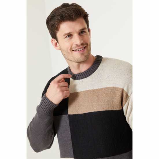 Asymmetric Knitted Jumper  Мъжки пуловери и жилетки