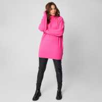 Touch Roll Neck Pink Jumper
