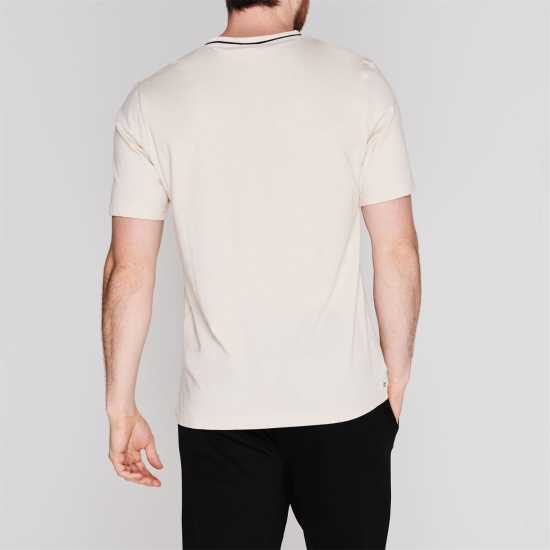 Slazenger Мъжка Тениска V Neck T Shirt Mens Овес Мъжки тениски и фланелки