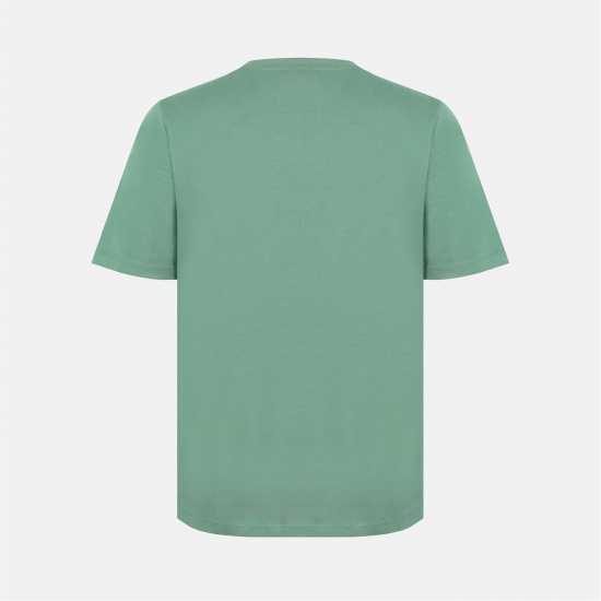 Slazenger Мъжка Тениска V Neck T Shirt Mens Light Green 
