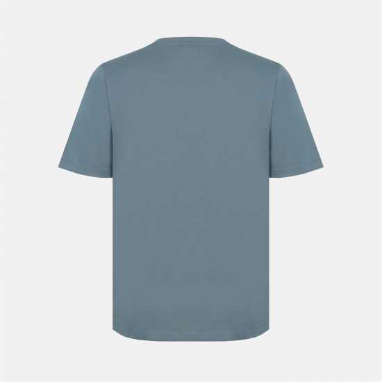 Slazenger Мъжка Тениска V Neck T Shirt Mens Slate Blue 