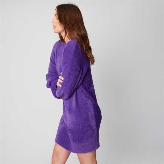 Purple Jmpr Dress  Дамски поли и рокли