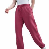 Nike Sportswear Phoenix Fleece Women's Mid-Rise Sweatpants Сладък Цвек Nike Sportswear Phoenix Fleece Women's Mid-Rise Sweatpants Сладък Цвек