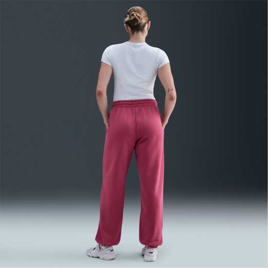 Nike Sportswear Phoenix Fleece Women's Mid-Rise Sweatpants Сладък Цвек 
