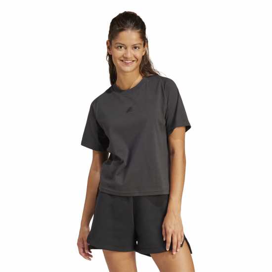 Adidas Z.n.e. T-Shirt Womens Черно Дамски тениски и фланелки
