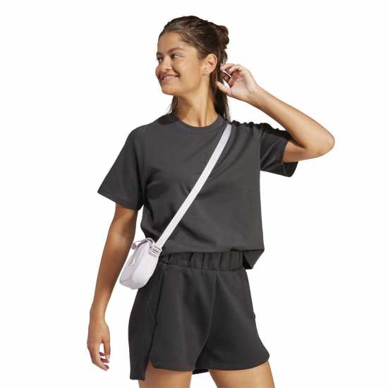 Adidas Z.n.e. T-Shirt Womens Черно Дамски тениски и фланелки