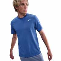 Nike Dri-Fit Legend Men's Fitness T-Shirt Comet Blue Nike Dri-Fit Legend Men's Fitness T-Shirt Comet Blue
