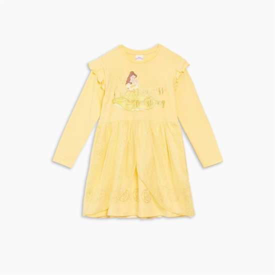 Disney Beauty & The Beast Dress Yellow Детски поли и рокли