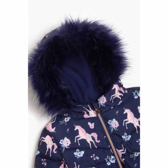 Ватирано Яке Be You Girls Unicorn Padded Jacket  - Детски якета и палта