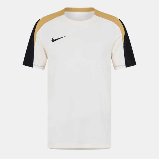 Мъжки тениски и фланелки Nike Strike Short-Sleeve Football Top Adults Слонова кост/Черно Nike Strike Short-Sleeve Football Top Adults Слонова кост/Черно Мъжки тениски и фланелки