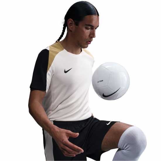Мъжки тениски и фланелки Nike Strike Short-Sleeve Football Top Adults Слонова кост/Черно Nike Strike Short-Sleeve Football Top Adults Слонова кост/Черно Мъжки тениски и фланелки