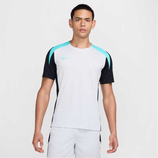 Мъжки тениски и фланелки Nike Strike Short-Sleeve Football Top Adults Сиво/Синьо Nike Strike Short-Sleeve Football Top Adults Сиво/Синьо Мъжки тениски и фланелки