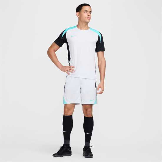 Мъжки тениски и фланелки Nike Strike Short-Sleeve Football Top Adults Сиво/Синьо Nike Strike Short-Sleeve Football Top Adults Сиво/Синьо Мъжки тениски и фланелки