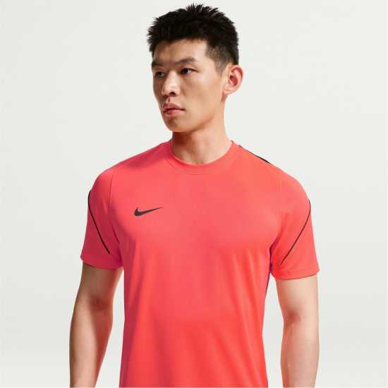 Nike Strike Short-Sleeve Football Top Adults Hot Lava 