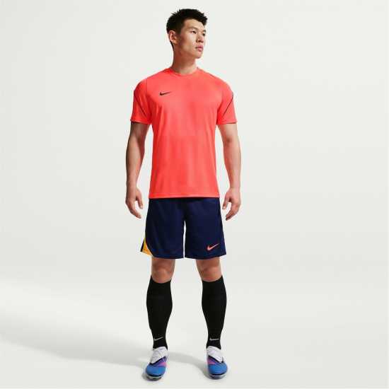 Nike Strike Short-Sleeve Football Top Adults Hot Lava 
