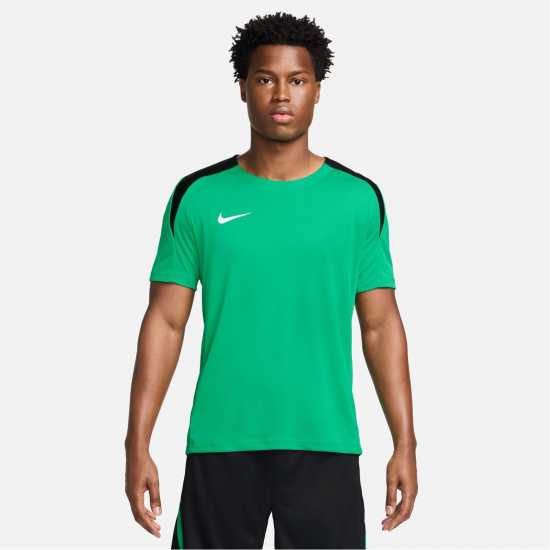 Nike Strike Short-Sleeve Football Top Adults Зелено Мъжки тениски и фланелки