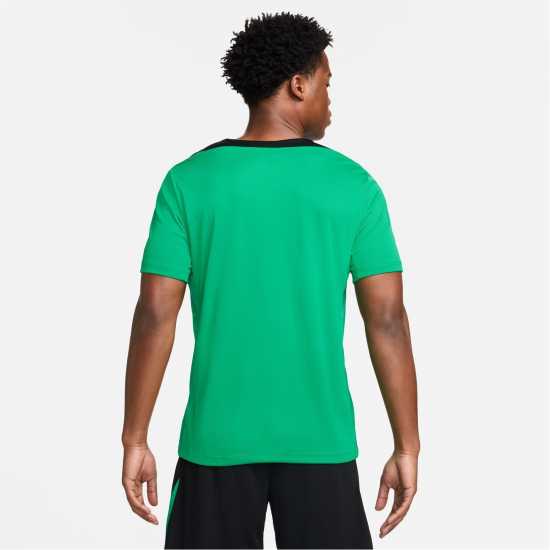 Nike Strike Short-Sleeve Football Top Adults Зелено Мъжки тениски и фланелки