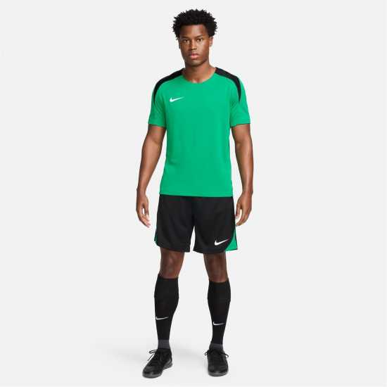 Nike Strike Short-Sleeve Football Top Adults Зелено Мъжки тениски и фланелки