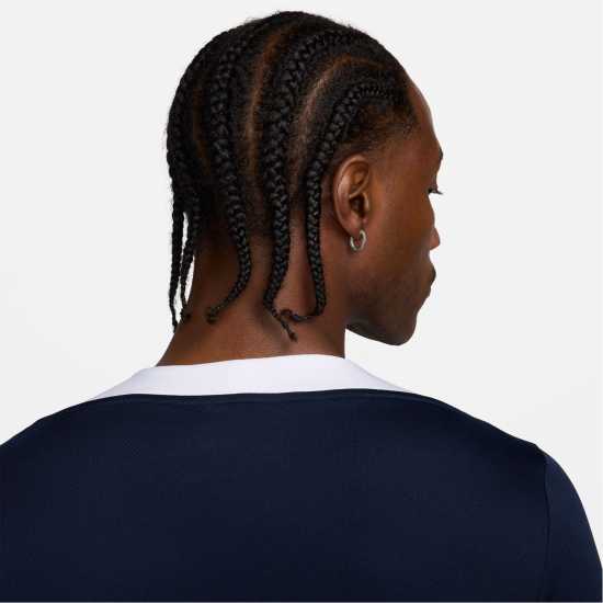 Nike Strike Short-Sleeve Football Top Adults Obsidian/white 