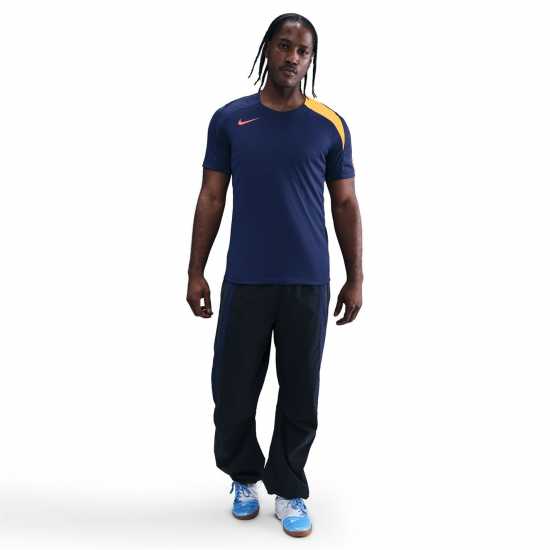 Мъжки тениски и фланелки Nike Strike Short-Sleeve Football Top Adults Blue/Orange Nike Strike Short-Sleeve Football Top Adults Blue/Orange Мъжки тениски и фланелки