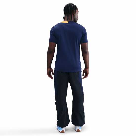 Мъжки тениски и фланелки Nike Strike Short-Sleeve Football Top Adults Blue/Orange Nike Strike Short-Sleeve Football Top Adults Blue/Orange Мъжки тениски и фланелки