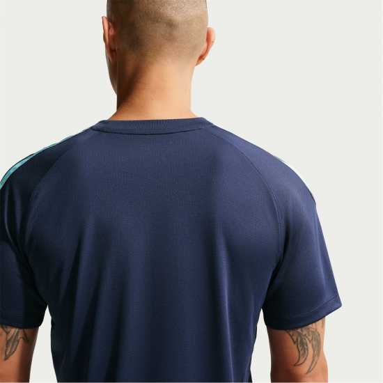 Nike Strike Short-Sleeve Football Top Adults Midnight Navy 