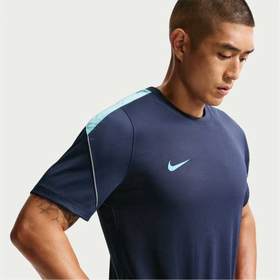 Nike Strike Short-Sleeve Football Top Adults Midnight Navy 