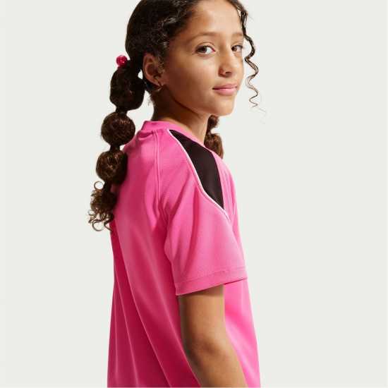 Nike Strike Short-Sleeve Football Top Juniors Pink/Black Nike Strike Short-Sleeve Football Top Juniors Pink/Black