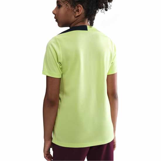 Nike Strike Short-Sleeve Football Top Juniors Светлина 