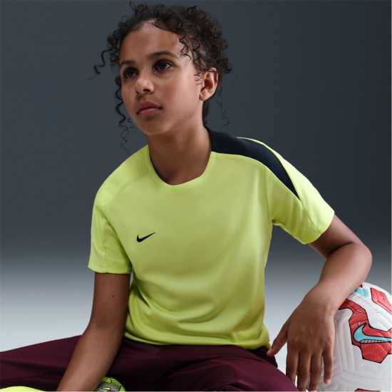 Nike Strike Short-Sleeve Football Top Juniors Светлина 