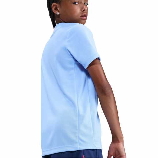 Nike Strike Short-Sleeve Football Top Juniors Blue/Red Детски тениски и фланелки