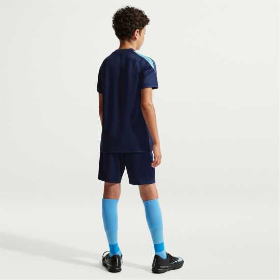 Nike Strike Short-Sleeve Football Top Juniors Midnight Navy Nike Strike Short-Sleeve Football Top Juniors Midnight Navy