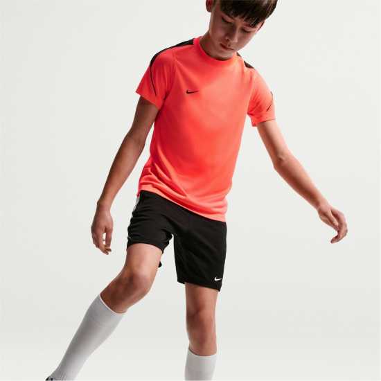 Nike Strike Short-Sleeve Football Top Juniors Hot Lava Nike Strike Short-Sleeve Football Top Juniors Hot Lava