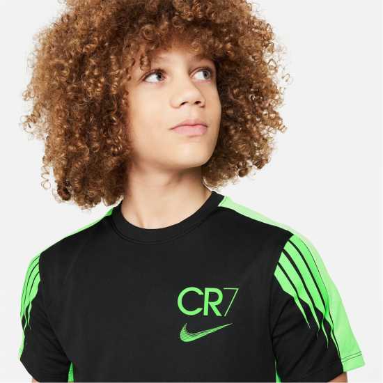 Academy Player Edition:cr7 Big Kids' Dri-fit Short-sleeve Top  Детски тениски и фланелки