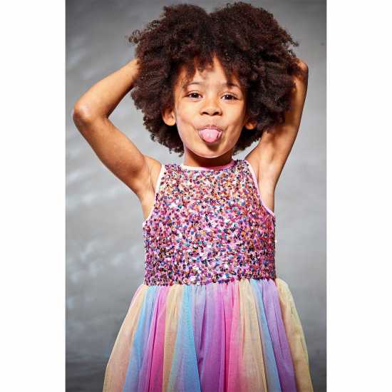 Be You Younger Girls Sequin Tulle Party Dress Be You Younger Girls Sequin Tulle Party Dress