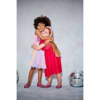 Studio Red Ombre Party Dress  Детски поли и рокли