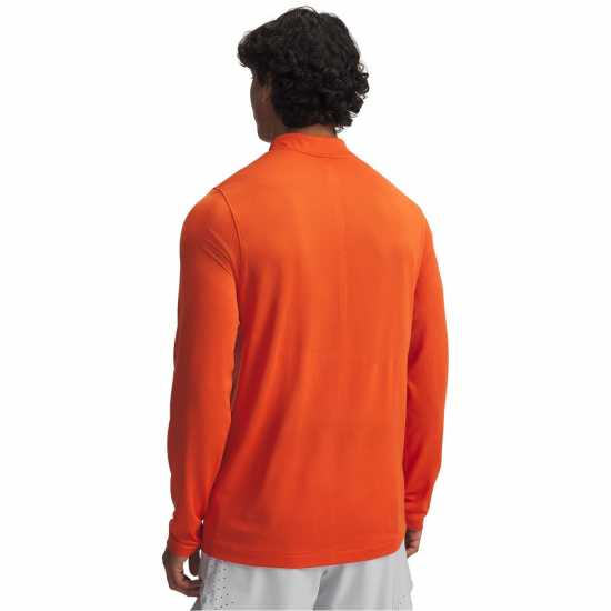 Under Armour Rush Long-Sleeve Performance Gym Top Оранжева основа 