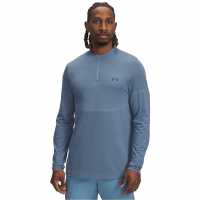 Under Armour Rush Long-Sleeve Performance Gym Top Сино Димчане 
