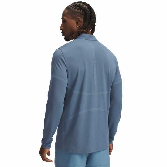 Under Armour Rush Long-Sleeve Performance Gym Top Сино Димчане 