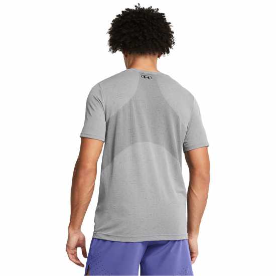 Under Armour Мъжка Риза Vanish Seamless T-Shirt Mens Моден сиво/черно Мъжки тениски и фланелки
