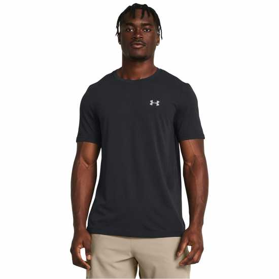 Under Armour Мъжка Риза Vanish Seamless T-Shirt Mens Черно/Модерно сиво Мъжки тениски и фланелки