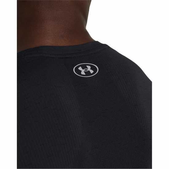 Under Armour Мъжка Риза Vanish Seamless T-Shirt Mens Черно/Модерно сиво Мъжки тениски и фланелки