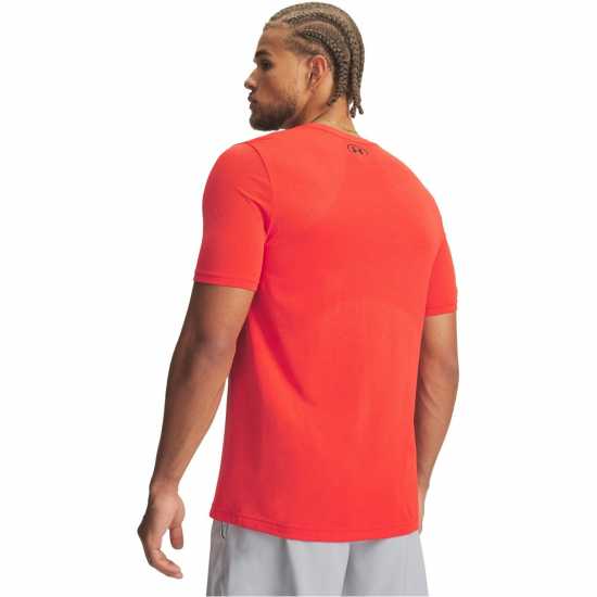 Under Armour Мъжка Риза Vanish Seamless T-Shirt Mens Venom Red 
