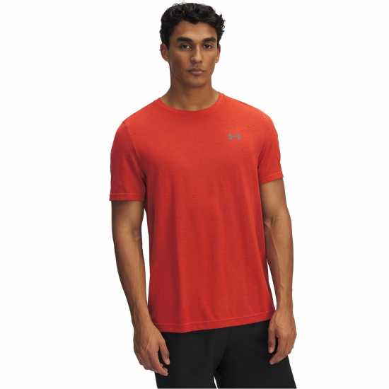 Under Armour Мъжка Риза Vanish Seamless T-Shirt Mens Огън/Кастлрок Мъжки тениски и фланелки