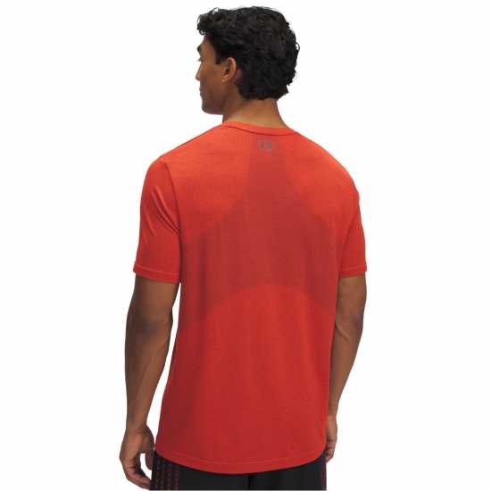 Under Armour Мъжка Риза Vanish Seamless T-Shirt Mens Огън/Кастлрок Мъжки тениски и фланелки