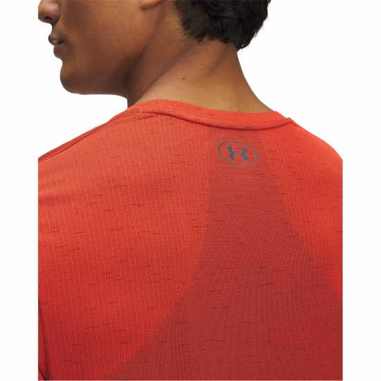 Under Armour Мъжка Риза Vanish Seamless T-Shirt Mens Огън/Кастлрок Мъжки тениски и фланелки