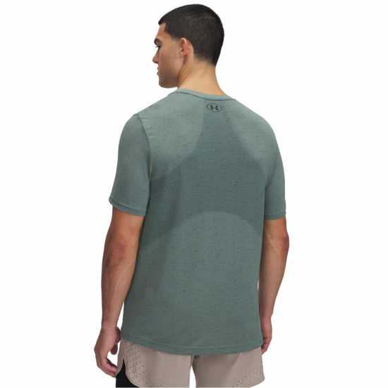 Under Armour Мъжка Риза Vanish Seamless T-Shirt Mens Зелено/Черно Мъжки тениски и фланелки