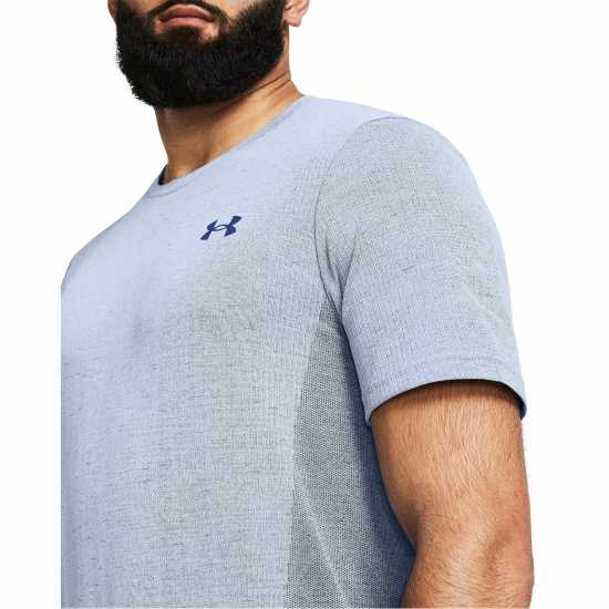 Under Armour Мъжка Риза Vanish Seamless T-Shirt Mens Blue Мъжки тениски и фланелки